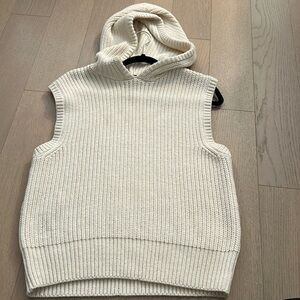 Cream Zara Sweater Vest